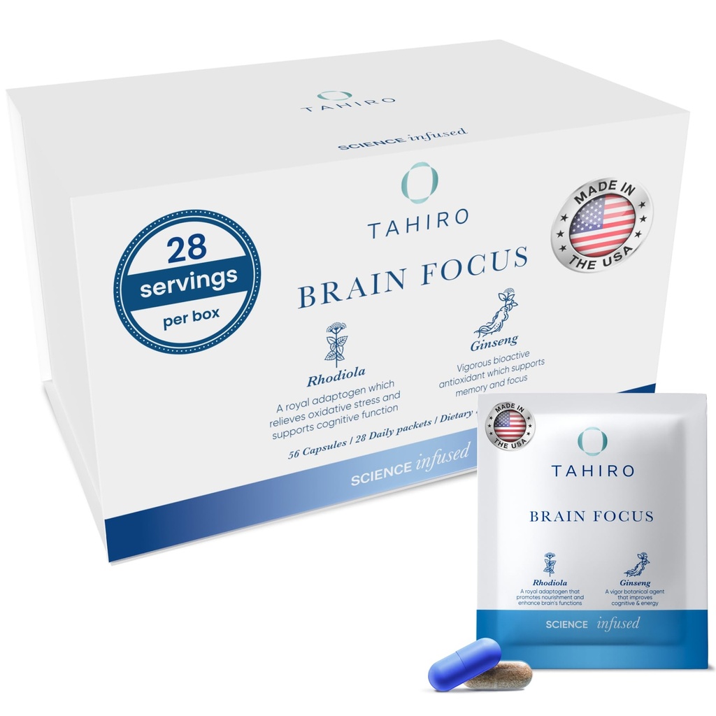 TAHIRO Brain Focus Supliment 