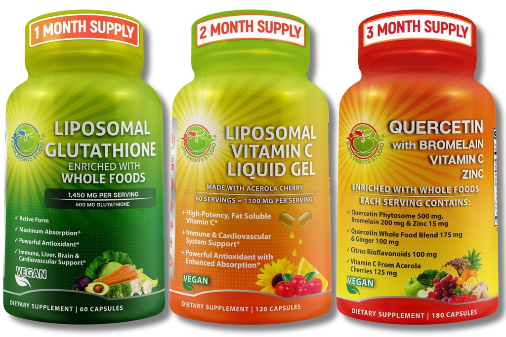 Suport zilnic imun și antioxidant Bundle 