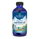 Nordic Naturals Arctic Cod Ulei de ficat, Orange - 8 oz - 1060 mg Total Omega-3s cu EPA & DHA - Heart & Brain Health, Imunitate sănătoasă, Wellness generală - Non-GMO - 48 Servings
