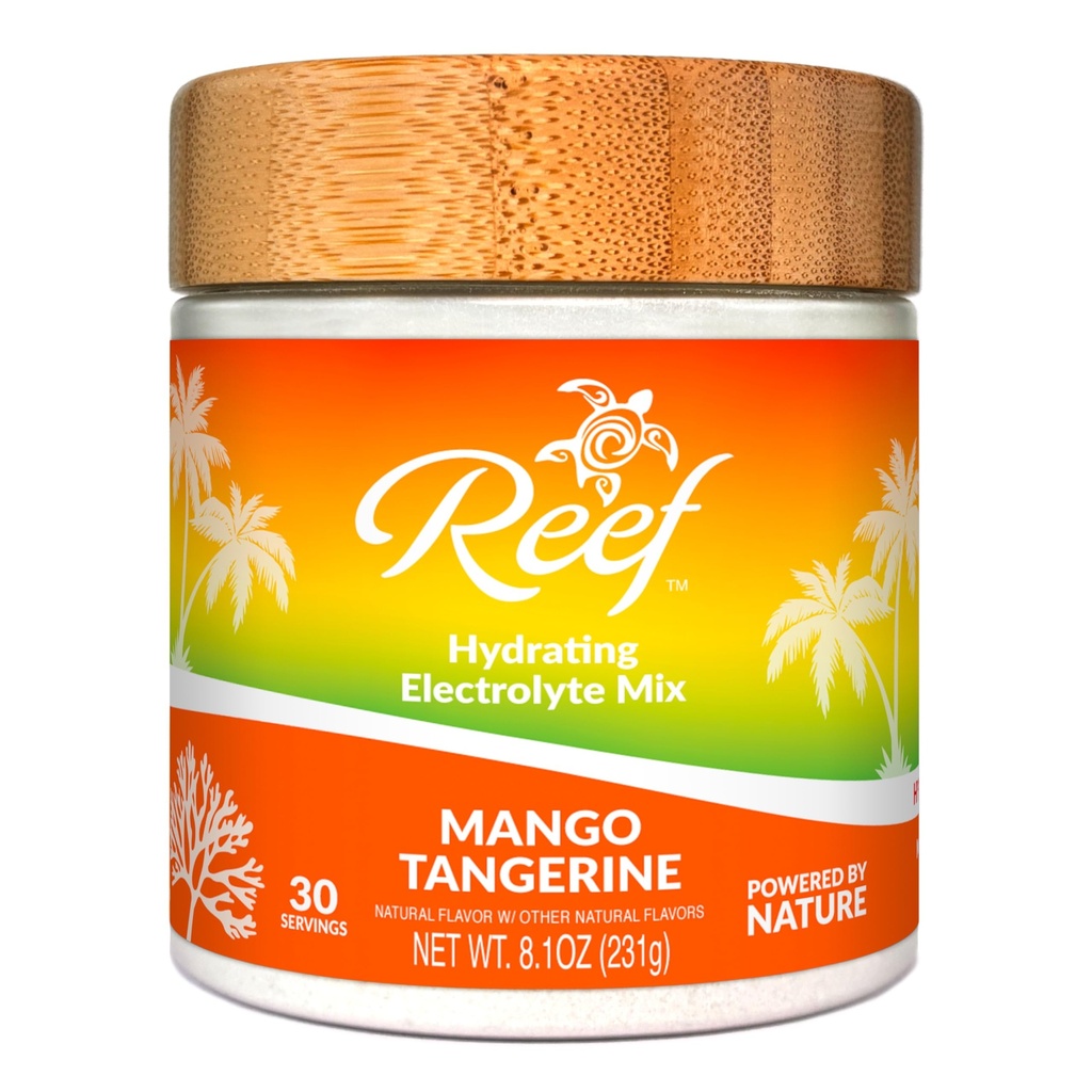 Hidratare Electrolit Drink Mix - Mango Tangerine, 30 Servings - Hydration Powder w/Coconut Water - Non-GMO, No Added Sugar, 5 Key Electrolytes + Vitamine, Natural Trace Minerale