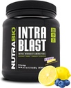 NutraBio Intra Blast Bcaa Powder Amino Acid Supliment, Electrolit & Hidratare Blend, Intra, Pre Antrenament & Recuperare musculară, 20g Eaa Amino Acids Powder, 5g Glutamina- Lemonada afine, 30 Servire