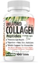 Colagen Peptide Pastile 100 tablete Suplimente Proteine NU mai amestec pulbere Shakes Ușor de înghițit Colagen Peptide pulbere Pastile Proteine Capsule Keto
