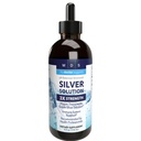 Alkaline Structurate Silver Liquid 30ppm - Advanced Immune Support Picături lichide - Extra Putere Calibri Silver Minerale Suplimente - Made in USA (4 oz)