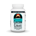 SURSE NATURALE Citrat de calciu 1000 mg calciu per Serving, 90 Număr