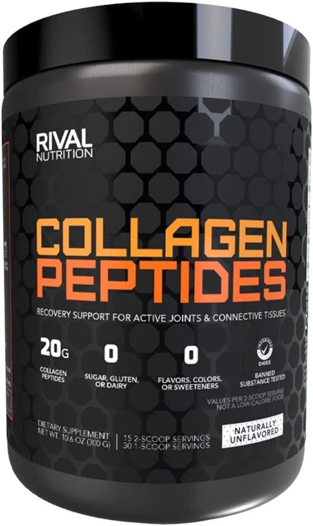 Rival Nutritie Colagen Peptides- Nearomat, 10,6 oz.