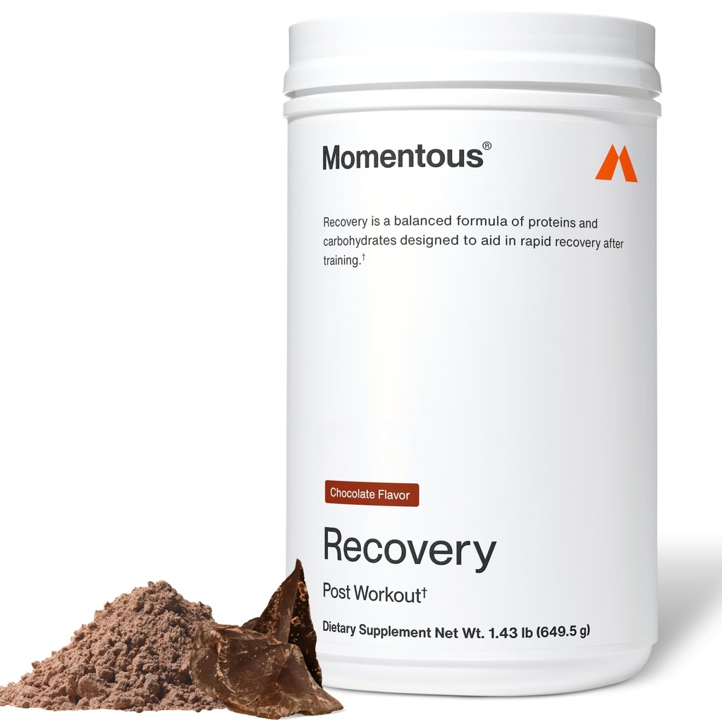Recuperare Momentous Grass-Fed Whey Pulbere de proteine - 20 g Post-Whey Proteina Izolată - NSF Certificat pentru Sport - Gluten-Free - 15 Serviri - Ciocolata - Pachet mai Vary