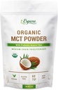 Pudră organică MCT - USDA Certiifed Organic; cu Prebiotic Acacia Fiber; 4 oz