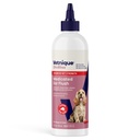 Vetnique Oticbliss Tratamentul pentru infecţia urechii câinelui medicamentat, Antiseptic Cleaner pentru soluţia de curăţare a urechii Cat & Dog cu clorhexidină & Ketoconazol (12oz Flush)