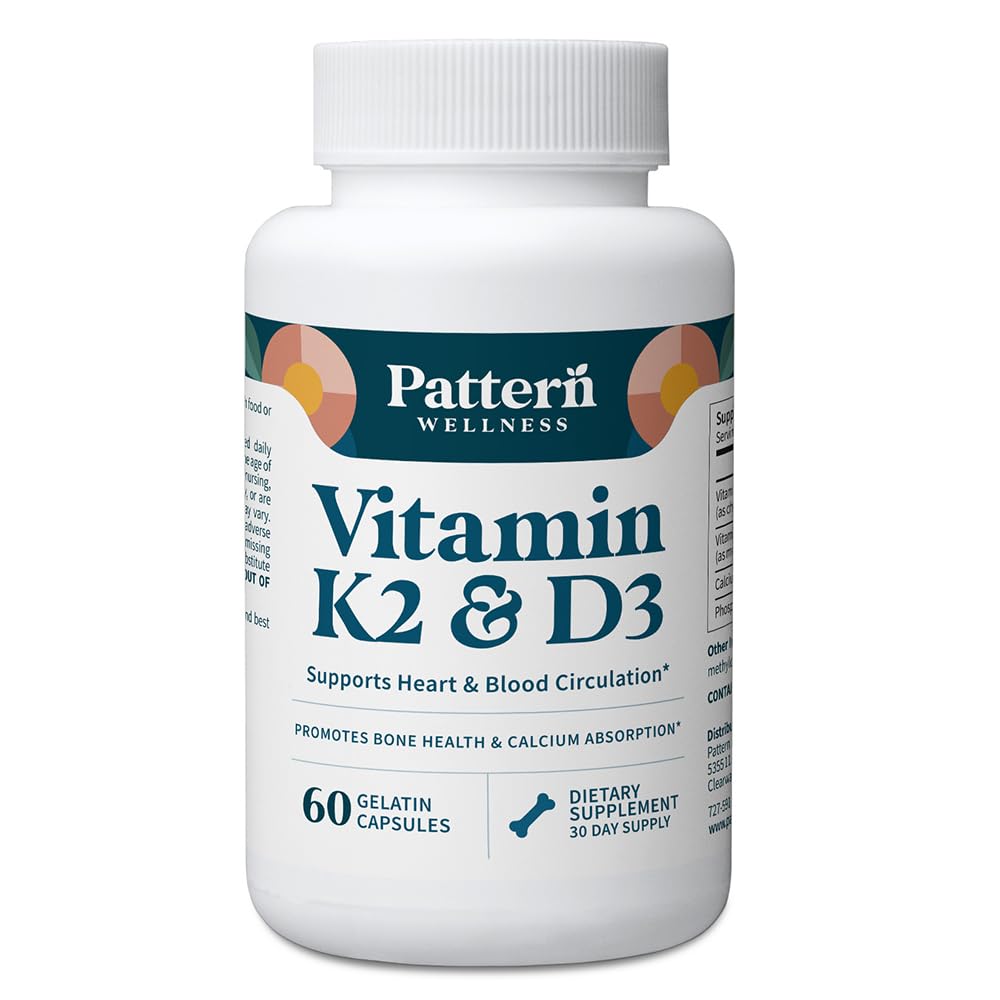 Tipar Wellness Vitamina K2 & D3 Supliment cu calciu 