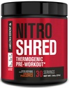 Fabrica Jacked NITROURGE Shred Pre Workout Supliment - Booster energie, câştiguri de putere instant, Sharp Focus, Pompe puternice - Nitric oxid Booster & PreWorkout pulbere - 30Sv, Orange Ananas