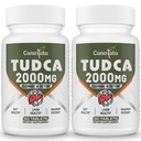 TUDCA Suplimente de ficat 2000mg - Sare puternice Bile Support Detox hepatic & Curățenie - Ficat și vezica biliară Sănătate Formula-Easy to Swallow Tablets-60 zile Aprovizionare
