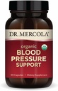 Dr. Mercola Organic de suport de presiune a sângelui - Sprijină circulaţia sănătoasă - extract de semințe de struguri de înaltă calitate - non-GMO & Soy-Free - 90 capsule (90 Servings)