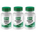 MediNatura BHI Multi Symptom Flare-Up Defense Bundle Sinus Relief Tablets (100) Mucus Relief Tablets (100)