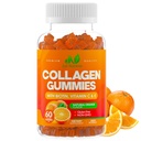 Colagen Peptides Gummies cu Biotin, Vitamina C & E pentru femei și bărbați - Premium Hidrolyzed Colagen Tip I & III pentru păr, Skin & Nails Support - Gluten-Free, Non-GMO - 60 Gume (30 Servings)