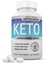 Ketogenix Keto pastile 1275MG Formula nouă și îmbunătățită conține cidru de mere Oțet extra virgin Olive ulei pulbere verde Ceai Leaf 60 capsule