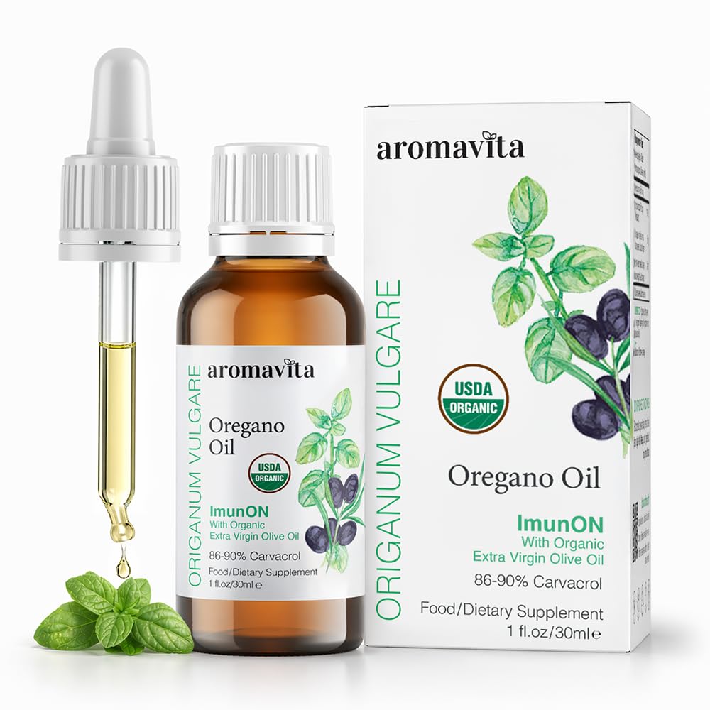 ImunON Organic Greek Oregano Picături de ulei de Oregano 