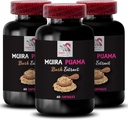 Fluxul energetic dinamic - MUIRA PUAMA BARK EXTRACT - Rezistenţă pe bază de plante, Boost de energie zilnică, Activare pe bază de plante, Combustibil de aventură, Echilibru, Suport zilnic, Boost Vital 3 Capsule 180