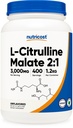 Pulbere de malat de nutricost L-Citrulină (2:1) 1,2KG