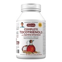 ANDREW LESSMAN Tocotrienol complet cu vitamina Gamma E 60 Softgels - opt forme de vitamina E (Alpha, Beta, Gamma, tocoferoli Delta și Tocotrienols). Antioxidant puternic. Fără aditivi