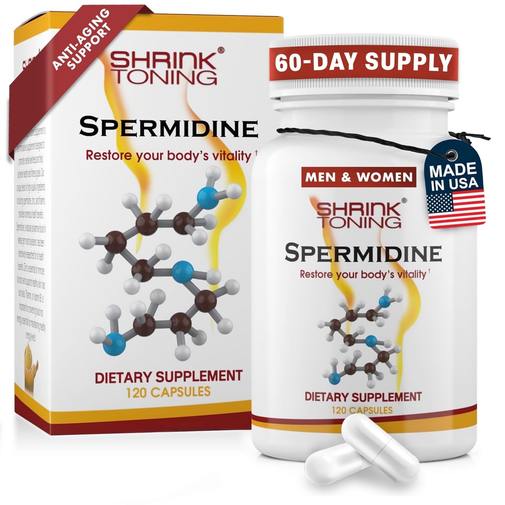 Shrink Spermidină Suplimente Skin & Anti-Îmbătrânire Suport 