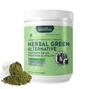 Animal Essentials Green Alternative pentru câini și pisici - Super Greens Powder Supliment vegetal cu Spirulina, Antioxidanti, Clorofila - 12 Oz