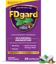 FDgard Gut Health Supplement, Indigestie, Greaţă şi balonare, Stomac supărat, 36 Capsule