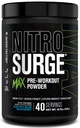 Fabrica Jacked Nitrosurge Max High Performance Pre Antrenament pulbere - Pre Antrenament w / Ingrediente Nootropice pentru Focus intens, Pompe, Energie Smooth, Rezistență - 40 Serviri, Electric Blue Raspberry