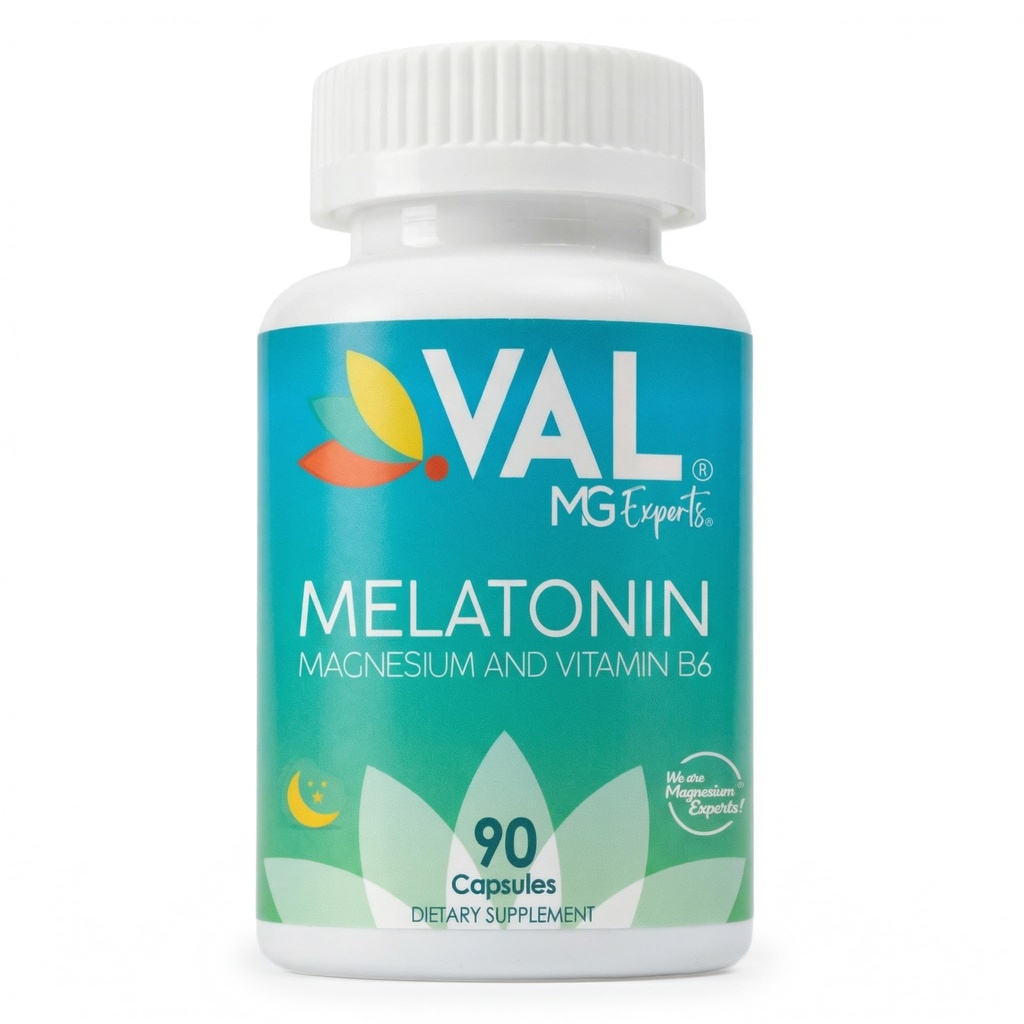 VAL Mg Experti Melatonina 3mg cu vitamina B6 & Magneziu 
