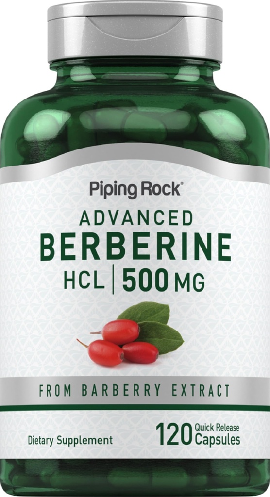 Piping Rock Berberine HCL Suplimentul 