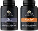 Nutriție antică Zinc 30 Număr + vitamina C (conte 60)