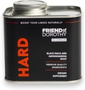 Supliment Hard pentru bărbați - negru Maca & Ashwagandha Root - Suport de performanță naturală - Îmbunătățește energia, vitalitatea, echilibrul hormonal - (120 capsule / Can)