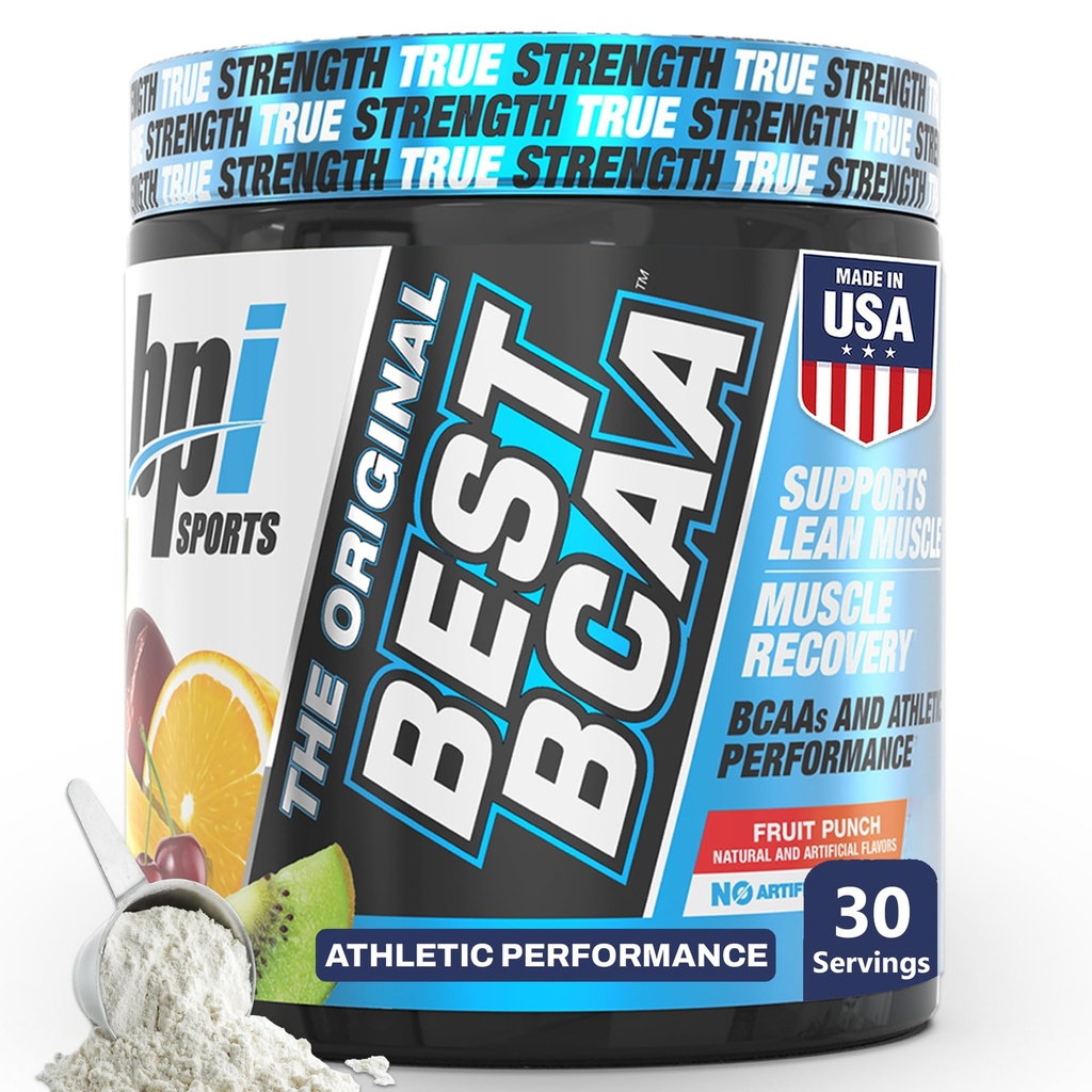 BPI Sporturi Cel mai bun BCAA pulbere - Muscle Recovery Support - Lanț ramificat Aminoacidi 
