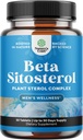 Complex de plante Sterols cu Beta Sitosterol - 500 mg Beta-Sitosterol Sterols și Stanols Supliment pentru Heart Health and Prostate Supplement - Heart and Prostate Health Supplement for Men - 30 Tablets