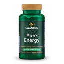 Swanson Energie pură Metabolizare Concentrare focalizare suport Management stress Adaptogen Herbs Supliment vegetal 60 Capsule vegetale (Veggie Caps) Vegan