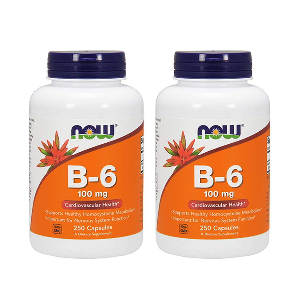 ACUM Vitamina B-6 100mg 250 capsule (Pachet de 2)