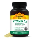Viaţa de ţară Vitamina D3 5000 UI pentru Imun şi Bone Health, Absorbţia Calciului şi Sănătatea Colonului - Sursa durabilă de la Lanolin, disponibilă în diverse concentraţii