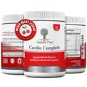 Pure Natures Cardio Complete cu 5000 L-Arginină, 1000mg L-Citrullină, și Hawthorn Berry - Heart Health & Cardiovascular Supplement de suport pulbere și 3-in-1 oxid de azot Booster