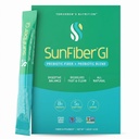 Nutritie Sunfiber Gl 7-Day Kit, Fibră prebiotică & Probiotice, 5g Fibră prebiotică & 8 miliarde Probiotice per servire, FODMAP scăzut, 7 Pachete, Nearomat