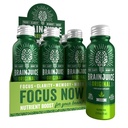 BrainJuice Focus & Energetic Drink Shots, Nootrops with Alpha GPC, B Vitamins & Organic Green Tea Caffeine, Supports Focus, Memory & Clarity, Non-GMO, Gluten Free, Classic, 2.5 fl oz, 12 Pack