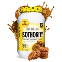 Izolat de proteine izolat de izooritate Whey, Caramel Coconut Cookie, 2 lb - Ultra absorbabil Aminoacidi ramificati lant (BCAA) Pulbere cu 25g per servire, Carb scăzut - Construcție musculare și accelerarea recuperării