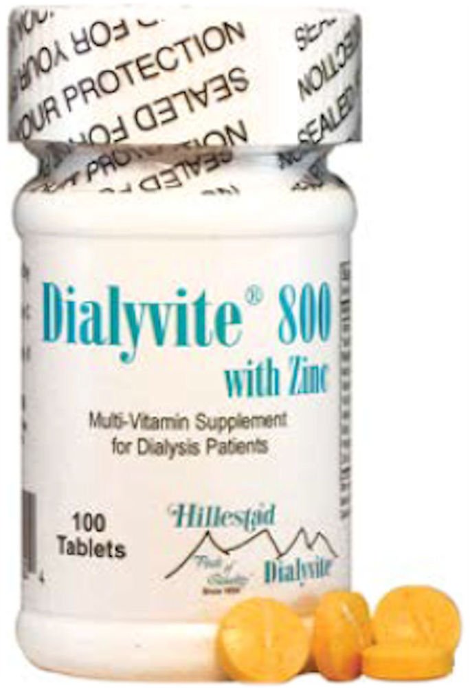 Dialit 800 cu zinc 50 mg - 100 comprimate