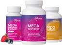 Microbiome Labs Întreaga familie Probiotic Bundle - MegaSporeBiotic pentru adulți, Gume Probiotice pentru copii, și Probiotice FidoSpore pentru câini și pisici