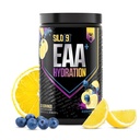 HOSSTILE SILO[9] Aminoacidi esențiali, EAA & BCAA pulbere, Electrolit hidratare suport, Îmbunătățirea creșterii musculare & recuperare, Pre sau Post Workout băutură, Lemonade afine, 30 Serviri