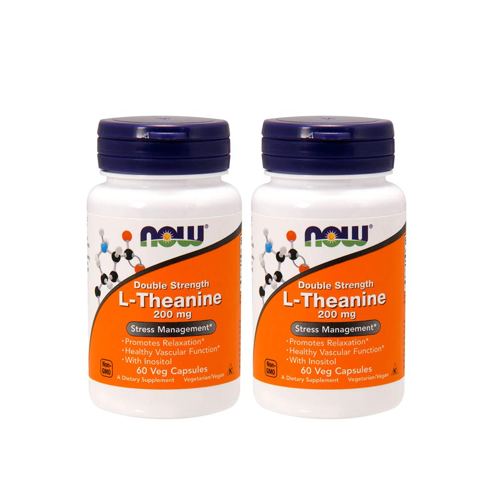 ACUM Alimente L- Theanine 200 mg, 60 Capsule vegetale (2 ambalaj)