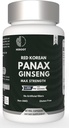 Panax Ginseng Capsule 500 MG Per Serving Energy, Memory & Brain Health Support, Non-GMO (Pachet de 60 Capsule)