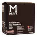 Mdrive Accelerate Pre-Workout Pulbere, Pachete de servire, Berry mixt, 30 Conte (Stimulant, Berry mixt)