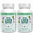 Suport vital pentru ficat - Premium Ficat Cleanse Detox & Reparații Formula cu lapte Thistle Suportă Sănătatea ficatului și Detox Cleanse