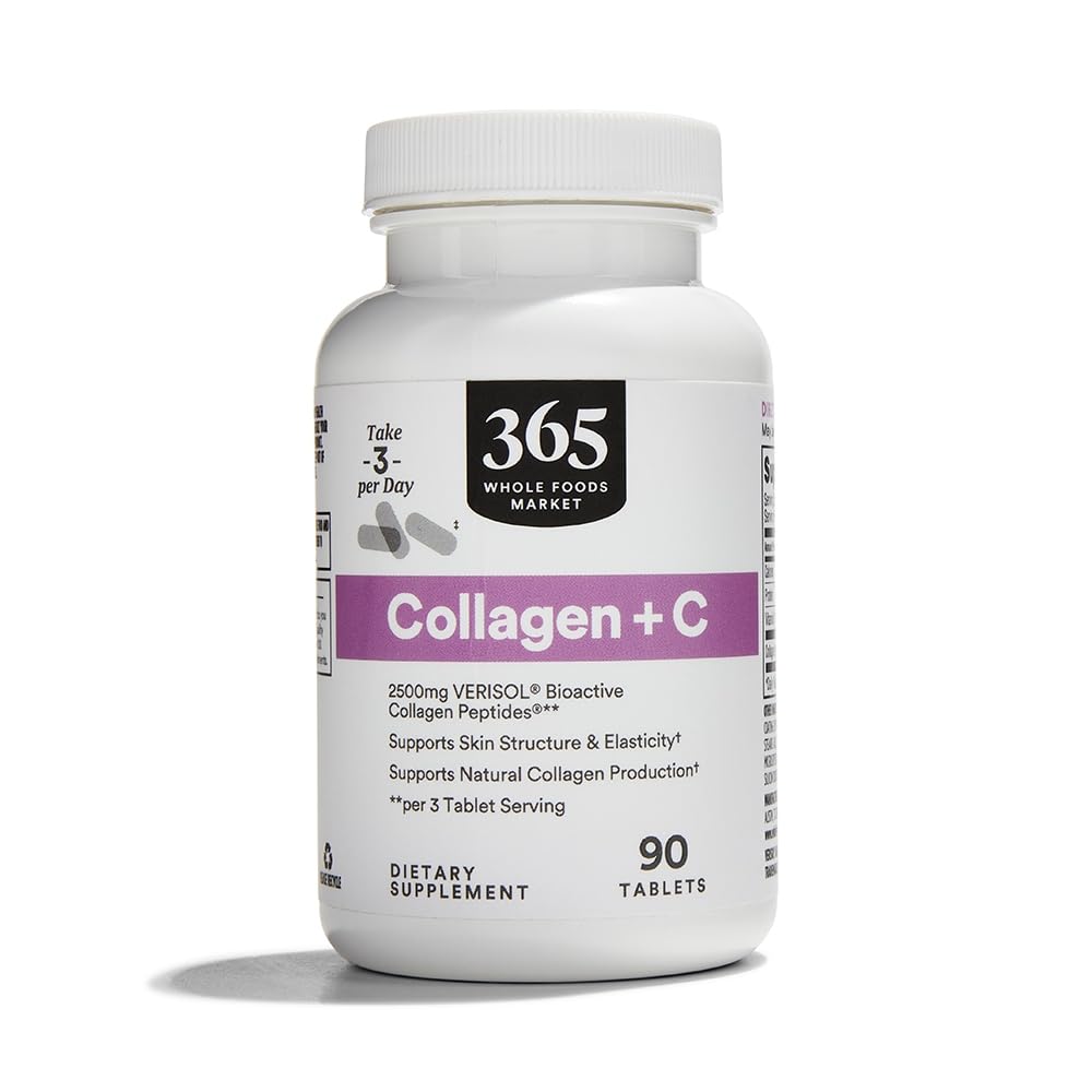 365 by Whole Foods Market, Colagen Verisol 2500Mg, 90 Count