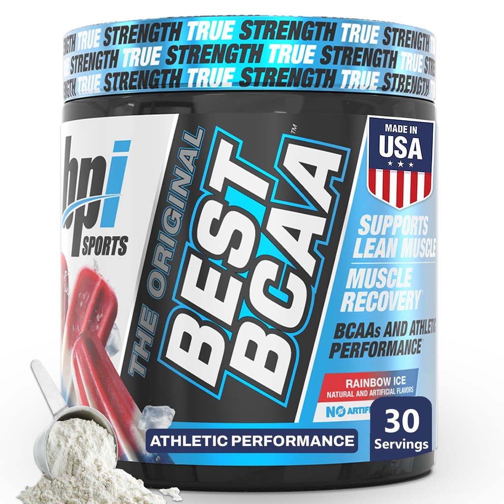 BPI Sporturi Cel mai bun BCAA pulbere - Muscle Recovery Support - lant ramificat Amino Acids 