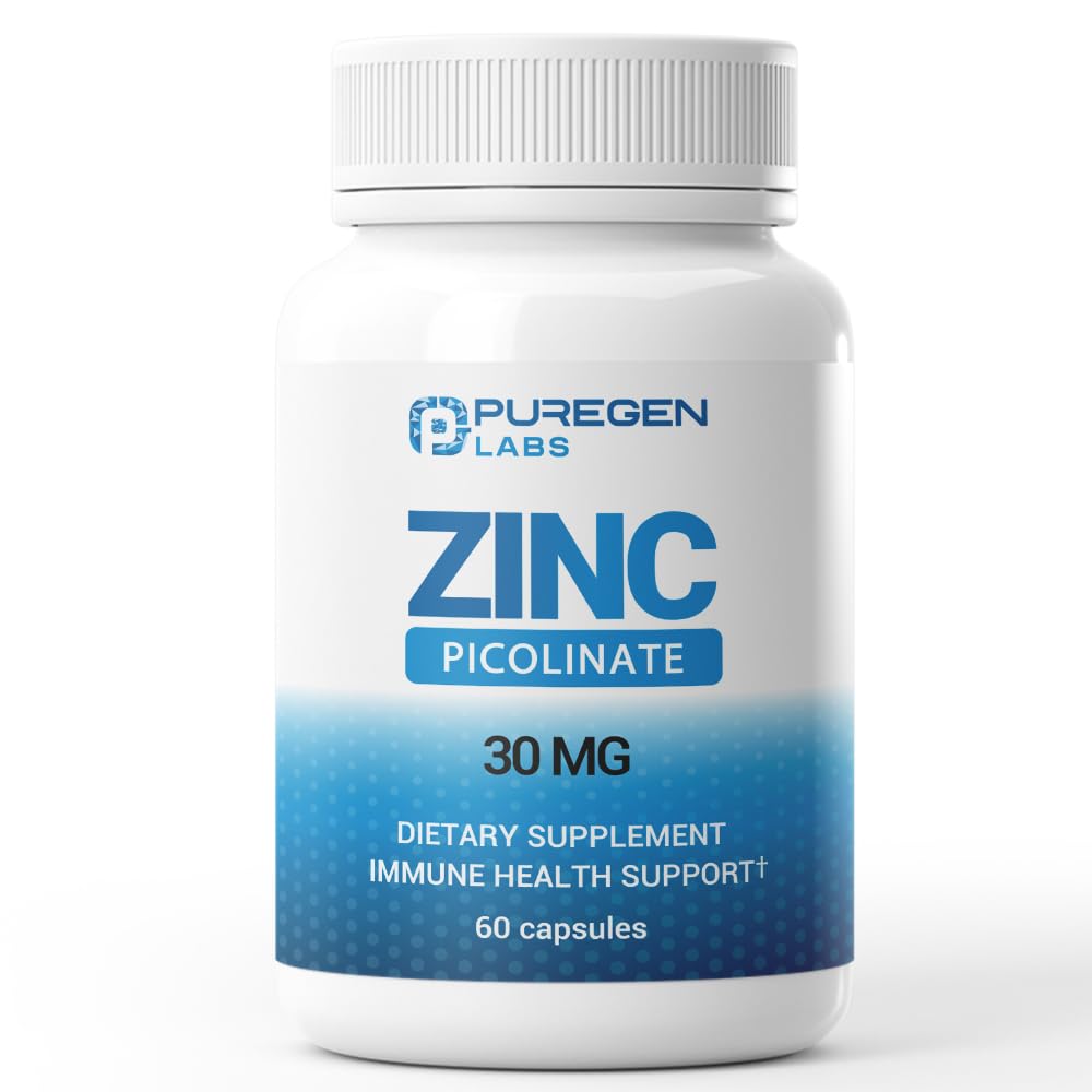 Picolinat de zinc 30 mg [High Absorbtion] Supliment 